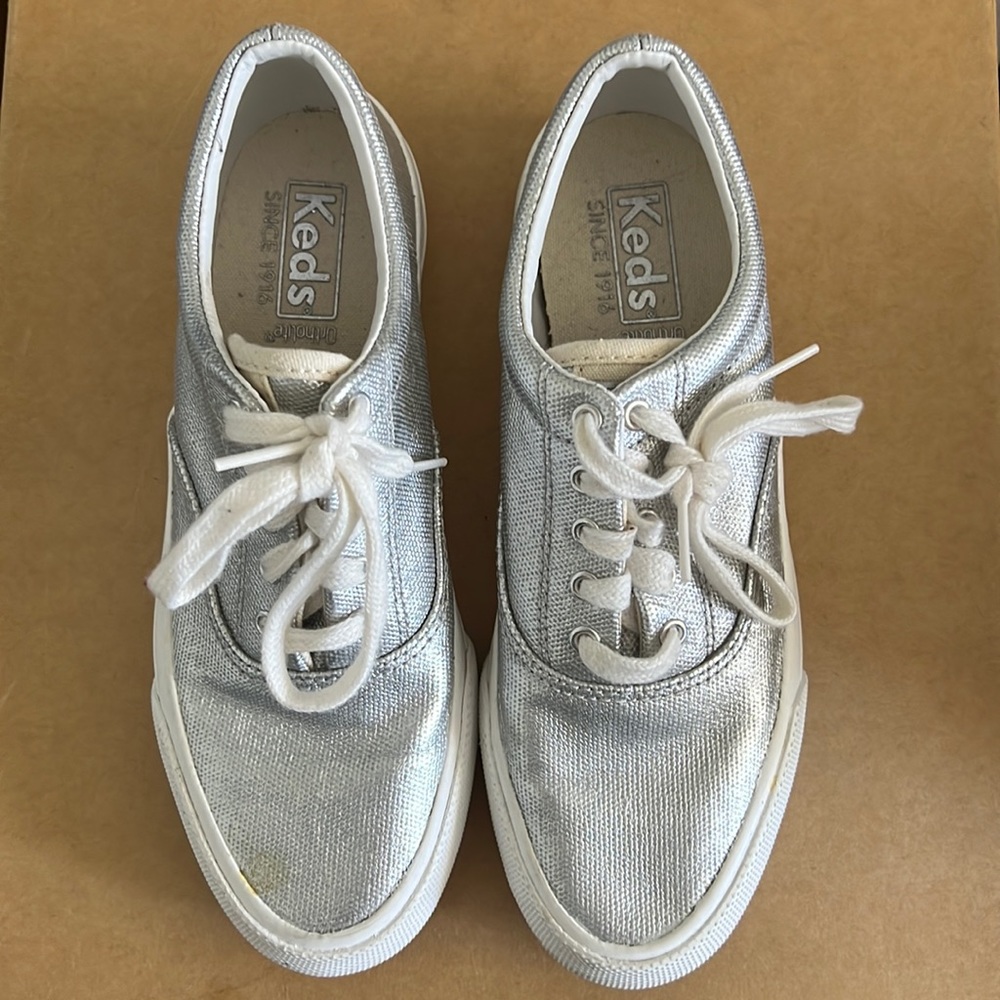 Keds silver sneakers